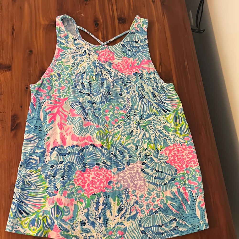 Women’s Lilly Pulitzer Size Small Coral Reef Lulextic Tank